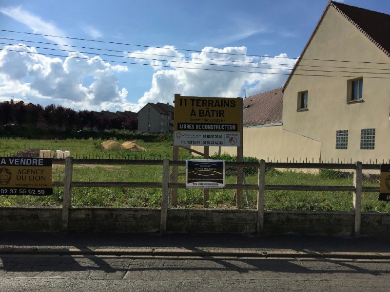 PERMIS D'AMENAGER : LE CLOS DE BILLY A DREUX 28 (création 11 lots)